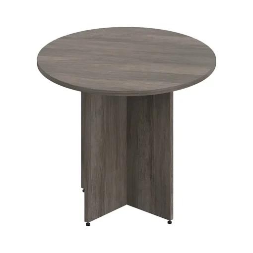 Offices to go Conference Room Tables<Superior 36" Round Conference Table, Artisan Gray (TDSL36RAGL)