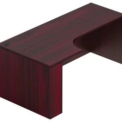 Offices to go Computer Desks<Superior Laminate Credenza with Left Corner Extension, American (TDSL7136CEL-AML)