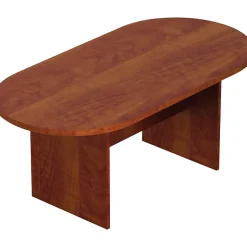 Offices to go Conference Room Tables<71"W Racetrack Conference Table, American Dark Cherry (TDSL7136RSADC)