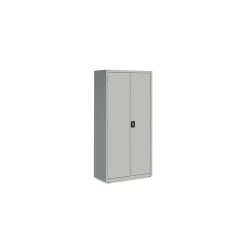 OIF Storage Cabinets<72"H Steel Storage Cabinet with 5 Shelves, Light Gray (CM7218LG)