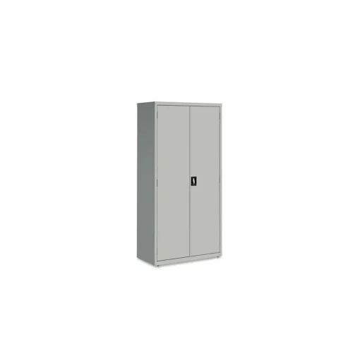 OIF Storage Cabinets<72"H Steel Storage Cabinet with 5 Shelves, Light Gray (CM7218LG)
