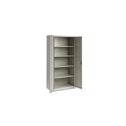 OIF Storage Cabinets<72"H Steel Storage Cabinet with 5 Shelves, Light Gray (CM7218LG)