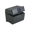 Oxford Index Cards<4" x 6" Index Card Box, Black (OXF 01461)