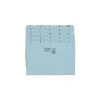 Oxford Index Cards<A-Z 5" x 8" Index Card Files, Blue, 25/Set (OXF P5825)
