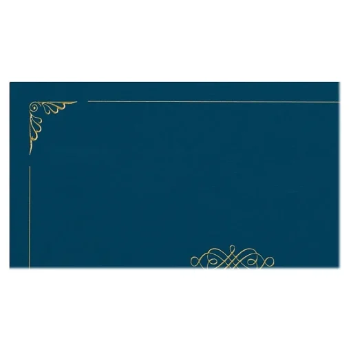Oxford Awards & Certificates<Certificate Holders, 11.25" x 8.75", Dark Blue, 5/Pack (29900235BGD)