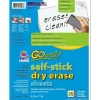 Pacon Dry Erase<Go Write Dry Erase Sheets 30PK 8 1/2 X 11 Plain, Melamine, Self Stick (PACASB8511)