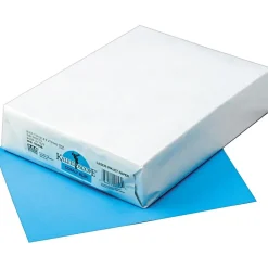 Kaleidoscope Large Quantity Paper<Pacon Colored Paper, 24 lbs., 8.5" x 11", Cobalt Blue, 500 Sheets/Ream (PAC102056)