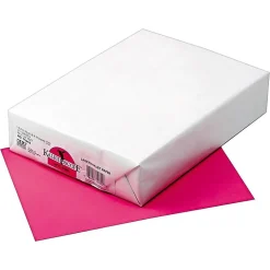 Pacon Multipurpose Paper<Kaleidoscope Multipurpose Paper, 24 lbs., 8.5" x 11", Hot Pink, 500/Ream (102052)