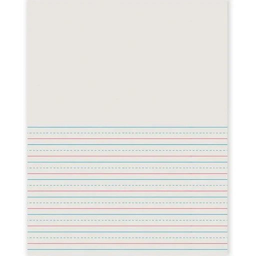 Pacon Classroom Paper<Newsprint Handwriting Paper, 500 Sheets/Pack, 5/Packs (PAC2695-5)
