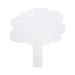 Pacon Dry Erase<Quick Response Dry-Erase Whiteboard, 9" x 9.5", 10/Pack (PAC9011-10)