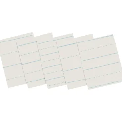Pacon Classroom Paper<Skip-A-Line Newsprint, 11" x 8.5", Ruled, 500 Sheets/Ream