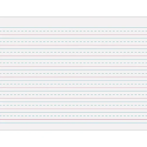 Pacon Classroom Paper<Zaner-Bloser D'Nealian™ Multi-Program Handwriting Tablet Paper, Grades 1st-2nd, 10-1/2" x 8"