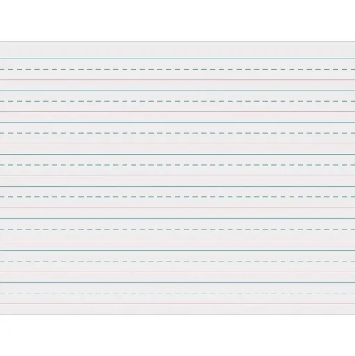 Pacon Classroom Paper<Zaner-Bloser D'Nealian™ Multi-Program Tablet Handwriting Paper, Grades K-1st, 40 Sheets (2480)