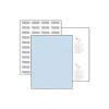 Paris Security & Carbon<DocuGard Advanced 8.5" x 11" Medical Security Paper, 24 lbs., Blue, 500 Sheets/Ream (PRB04545)