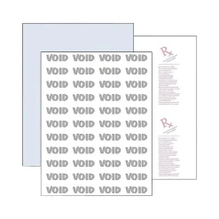 Paris Security & Carbon<DocuGard Premier 8.5" x 11" Medical Security Paper, 24 lbs., Blue, 500 Sheets/Ream (PRB04543)