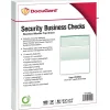 Paris Security & Carbon<DocuGard Standard 8.5" x 11" Business Security Check On Top, 24 lbs., Green, 500 Sheets/Ream, 2500/Carton (04502P)