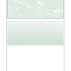 Paris Security & Carbon<DocuGard Standard 8.5" x 11" Business Security Check On Top, 24 lbs., Green, 500 Sheets/Ream, 2500/Carton (04502P)