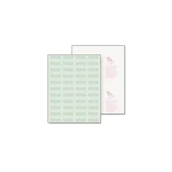 Paris Security & Carbon<DocuGard Standard 8.5" x 11" Business Security Check On Top, 24 lbs., Green, 500 Sheets/Ream, 2500/Carton (04502P)