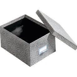 Pendaflex Index Cards<Index Card File Box, 1000-Card Capacity, Black Agate (95 BLA)