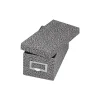 Pendaflex Index Cards<Index Card File Box, Black Agate, 1000 Card Capacity (GLW 93 BLA)