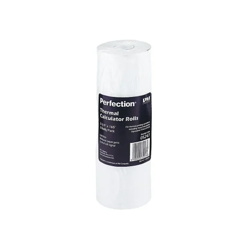 PM Company Pos Paper<® Direct Printing Thermal Paper Roll, White, 2 1/4"(W) x 165'(L), 3/Pack