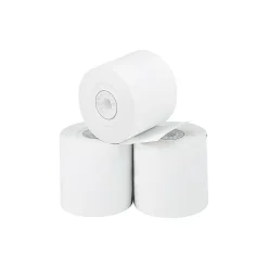 PM Company Pos Paper<® Direct Printing Thermal Paper Roll, White, 2 1/4"(W) x 165'(L), 3/Pack