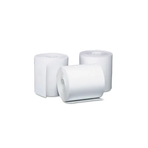 PM Company Pos Paper<Thermal Cash Register Paper Rolls, 3 1/8" x 119', BPA Free, 50 Rolls/Pack (PMC05210)
