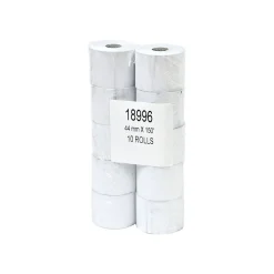 PM Company Pos Paper<Thermal Cash Register Paper Rolls, 1 3/4" x 150', BPA Free, 10 Rolls/Pack (PMF18996)