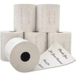 PM Company Pos Paper<Thermal Cash Register Paper Rolls, 3 1/8" x 230', BPA Free (9090-3216)