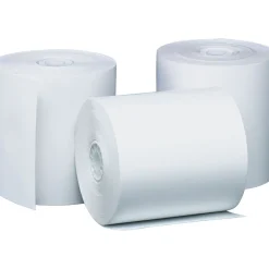 PM Company Pos Paper<Thermal Cash Register Paper Rolls, 3 1/8" x 230', BPA Free (9090-3216)