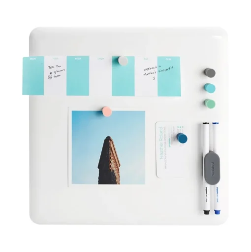 Poppin Dry Erase<Steel Dry-Erase Whiteboard, 12.5" x 12.5" (105086)