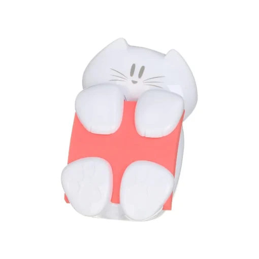 Post-it Pop-Up Dispensers<® Cat Pop-Up Dispenser for 3" x 3" Notes, White (CAT-330)