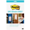 Post-it Dry Erase<® Dry Erase Sheets, 7" x 11.3", 3/Pack (DEFSHEETS-3PK)
