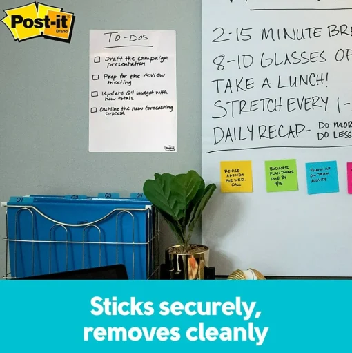 Post-it Dry Erase<® Dry Erase Sheets, 7" x 11.3", 3/Pack (DEFSHEETS-3PK)