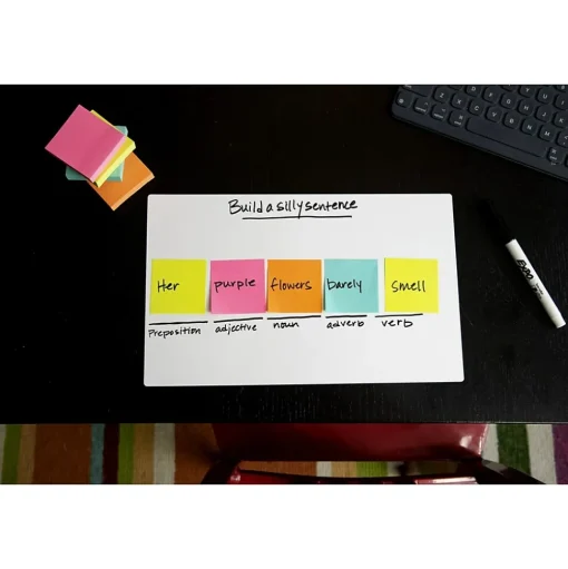 Post-it Dry Erase<® Dry Erase Sheets, 7" x 11.3", 3/Pack (DEFSHEETS-3PK)