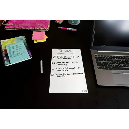 Post-it Dry Erase<® Dry Erase Sheets, 7" x 11.3", 3/Pack (DEFSHEETS-3PK)