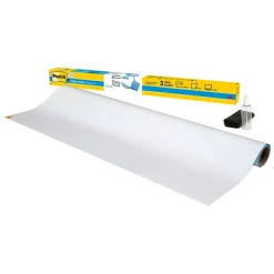 Post-it Dry Erase<Easy Erase Plastic Adhesive Dry-Erase Whiteboard, 6' x 4' (FWS6X4)