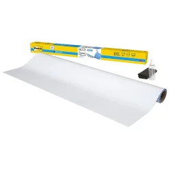 Post-it Dry Erase<Easy Erase Plastic Adhesive Dry-Erase Whiteboard, 8' x 4' (FWS8X4)