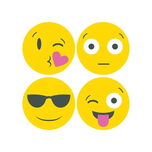 Post-it Post-It Notes<Emoji designs Super Sticky Printed Notes, 3" x 3", Yellow, 30 Sheets/Pad, 2 Pads/Pack (BC-2030-EMOJI)