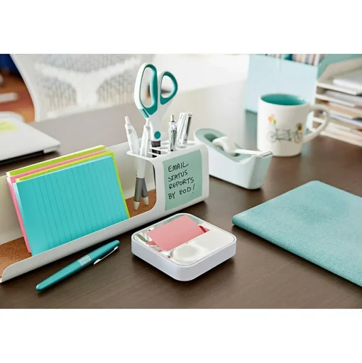 Post-it Post-It Notes<Greener Recycled Pop-up Notes, 3" x 3", Collection, 100 Sheet/Pad, 6 Pads/Pack (R330RP-6AP)