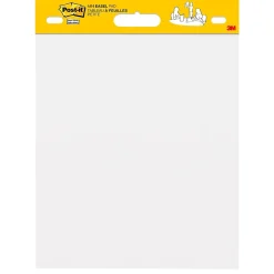 Post-it Easel Paper Pads<® Mini Super Sticky Wall Easel Pad, 15" x 18", 20 Sheets/Pad, 6 Pads/Pack (577SS)