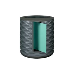 Post-it Pop-Up Dispensers<Note Pop-Up Dispenser for 3" x 3" Notes, Black/Gray (ABS-330-B)