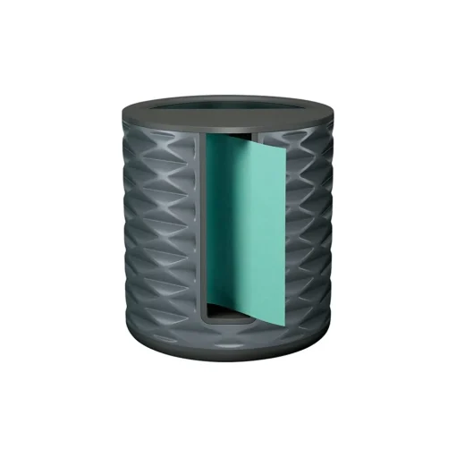 Post-it Pop-Up Dispensers<Note Pop-Up Dispenser for 3" x 3" Notes, Black/Gray (ABS-330-B)