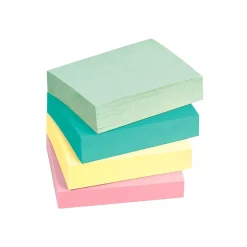 Post-it Post-It Notes<Notes, 1 3/8" x 1 7/8", Collection, 100 Sheet/Pad, 12 Pads/Pack (653AST)
