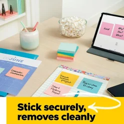Post-it Post-It Notes<Notes, 1 3/8" x 1 7/8", Collection, 100 Sheet/Pad, 24 Pads/Pack (65324VADB)