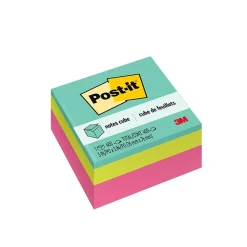 Post-it Post-It Notes<Notes, 3" x 3", Assorted Collection, 400 Sheet/Pad (2027)