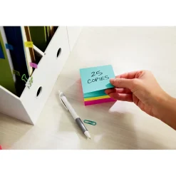 Post-it Post-It Notes<Notes, 3" x 3", Assorted Collection, 400 Sheet/Pad (2027)