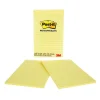Post-it Post-It Notes<Notes, 5" x 8", Canary Collection, Lined, 50 Sheet/Pad, 2 Pads/Pack (663-YW)