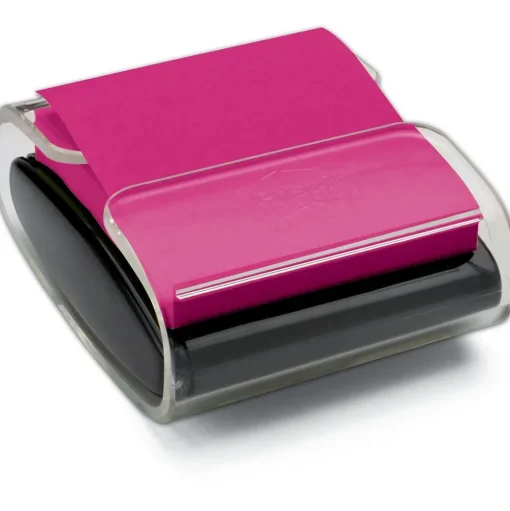 Post-it Pop-Up Dispensers<Pop-Up Notes Dispenser for 3" x 3" Notes, Black (WD-330-BK)