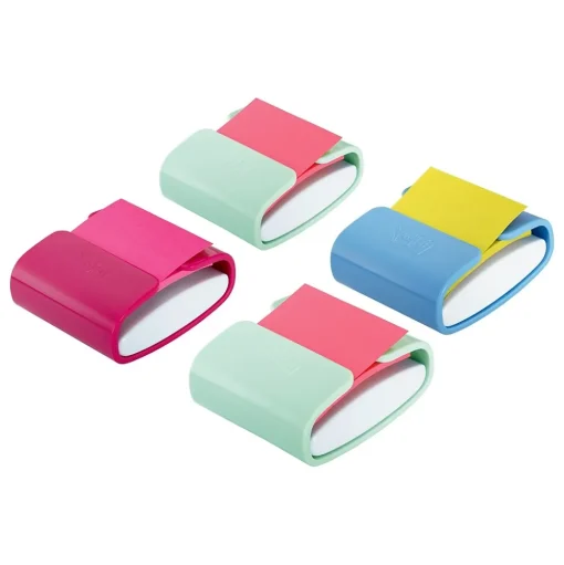 Post-it Pop-Up Dispensers<® Pop-Up Notes Dispenser for 3" x 3" Notes, Assorted Colors (WD-330-COL)